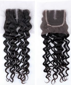 Virgin Hair Lace Closure Island Curl